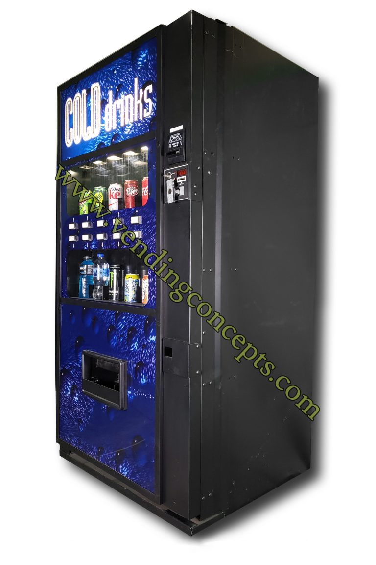Royal Vendors 650 Cold Drinks Live Display - Vending Concepts
