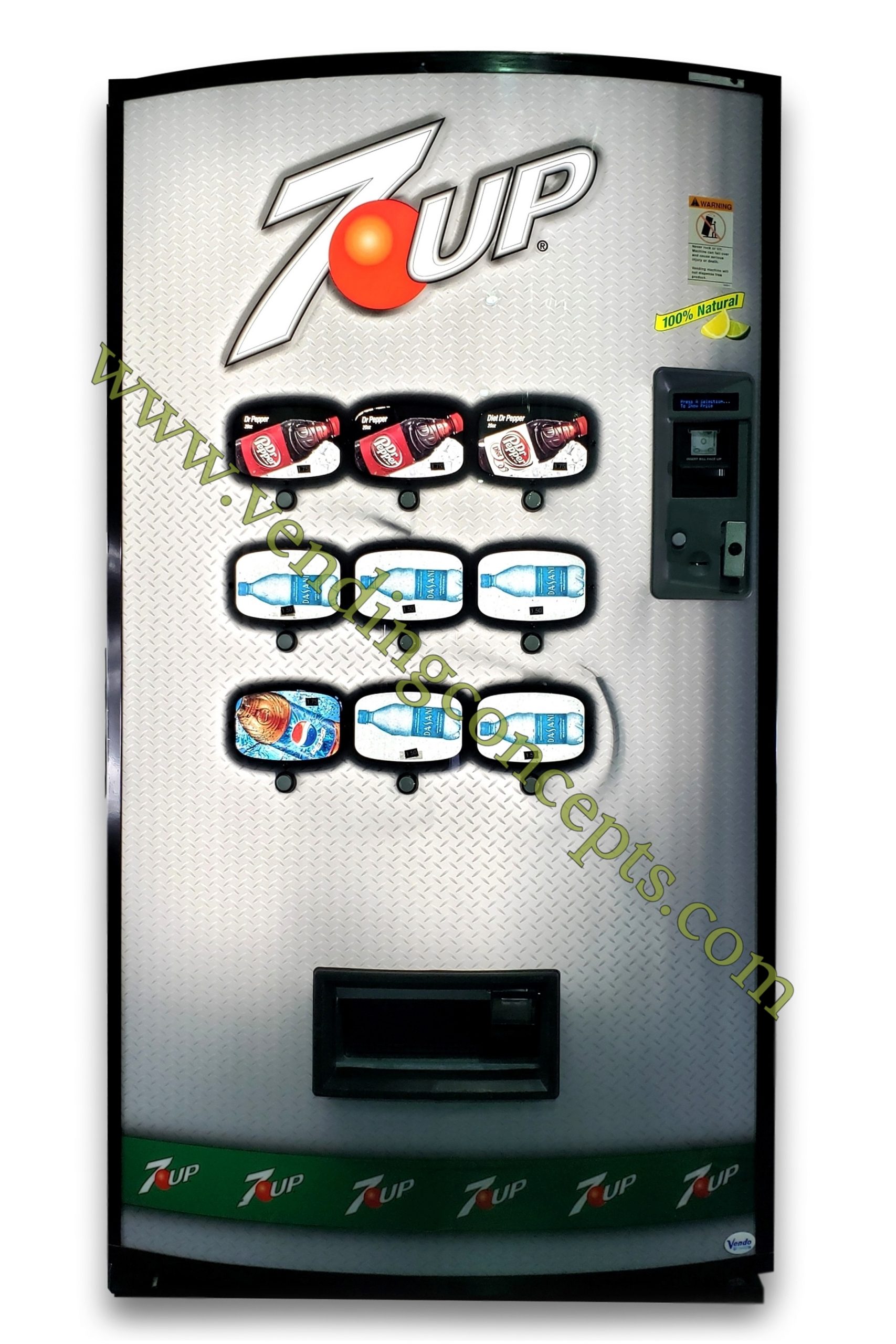 Vendo V721 7UP - Vending Concepts
