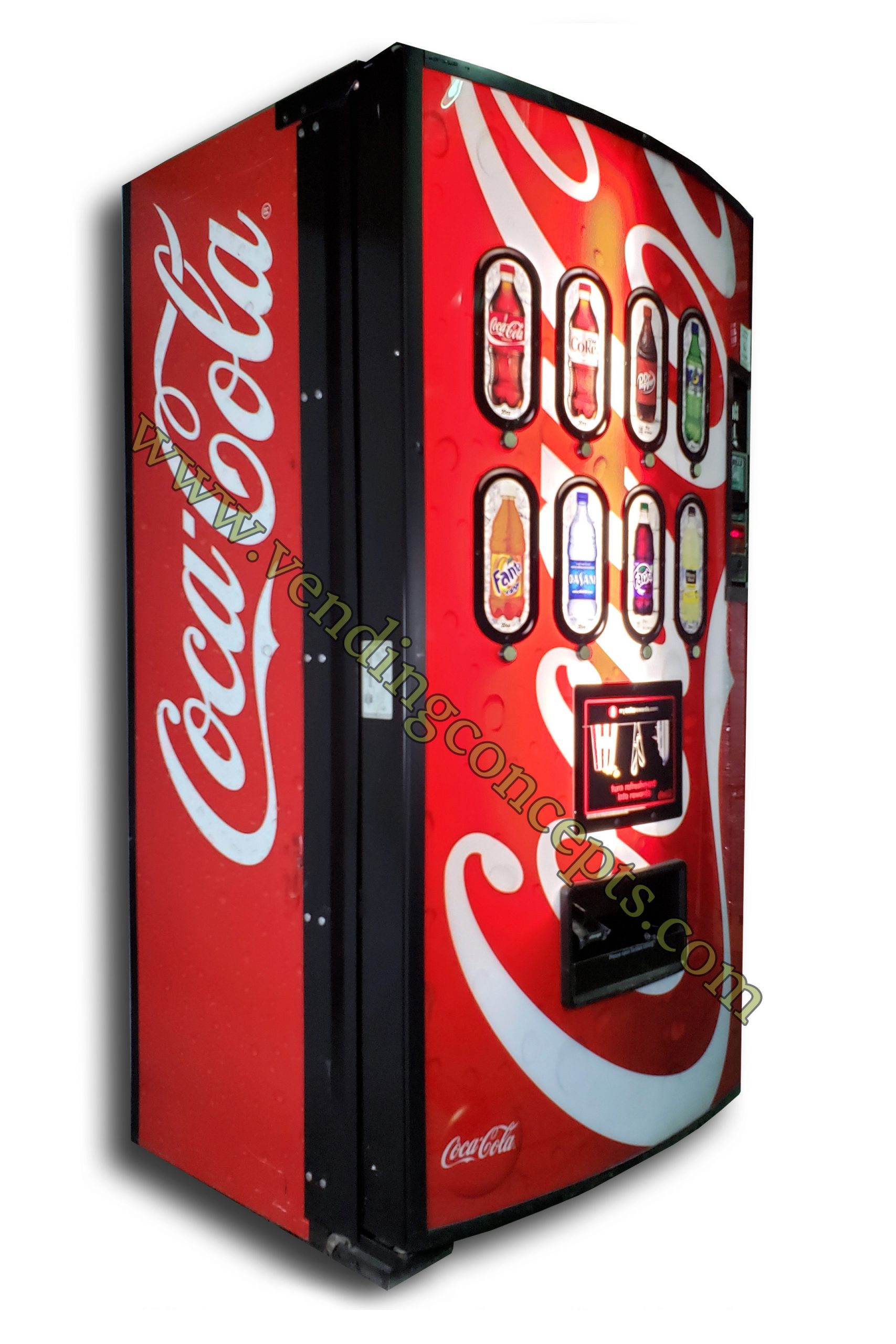 thumbnail image 2 of Royal Vendors 660 Soda Vending Machine – Coke 12oz Can Vend Label – USA Made 2 of 4