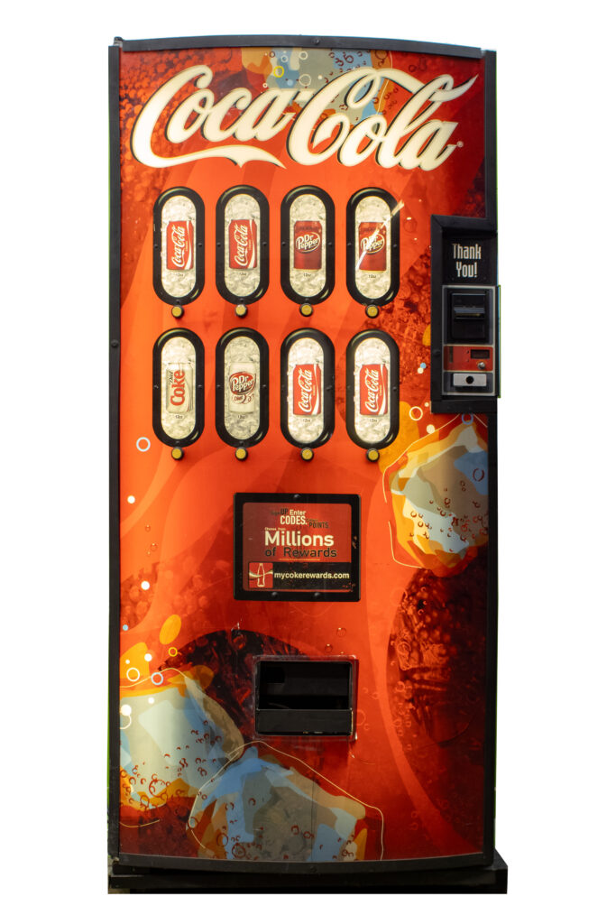 Refurbished Royal Vendors 804 Chameleon Soda Vending Machine - Vending ...