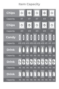 VC 7210-5C Large White Refrigerated Combo Machine view 2