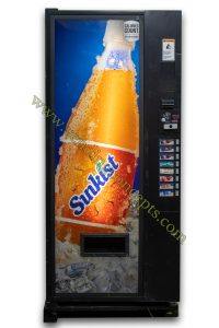 Refurbished Vendo V-MAX 576 Sunkist Soda Vending Machine view 1