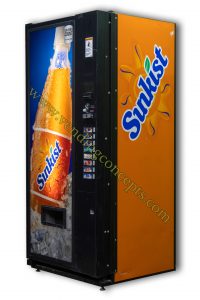 Refurbished Vendo V-MAX 576 Sunkist Soda Vending Machine view 3