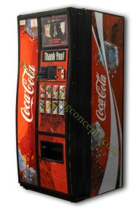 Refurbished Royal Vendors 550 Coke Wave Soda Vending Machine, 8 Selections, 540 Drinks Capacity, Credit Card Reader Compatible view 3