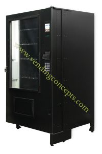 Refurbished AMS Sensit Outdoor Food Black Fresh Vending Machine, 36 Selections, 360 Items Capacity view 3