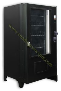 Refurbished AMS Sensit Outdoor Food Black Fresh Vending Machine, 36 Selections, 360 Items Capacity view 2