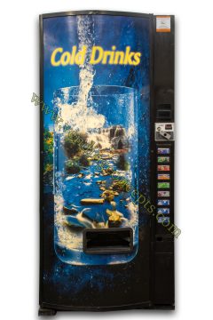 Dixie Narco 600E Cold Drinks Waterfall