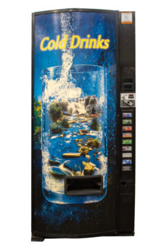 Dixie Narco 600E Cold Drinks Waterfall