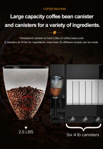 VC CF8N-22 Black Coffee Vending Machine view 6