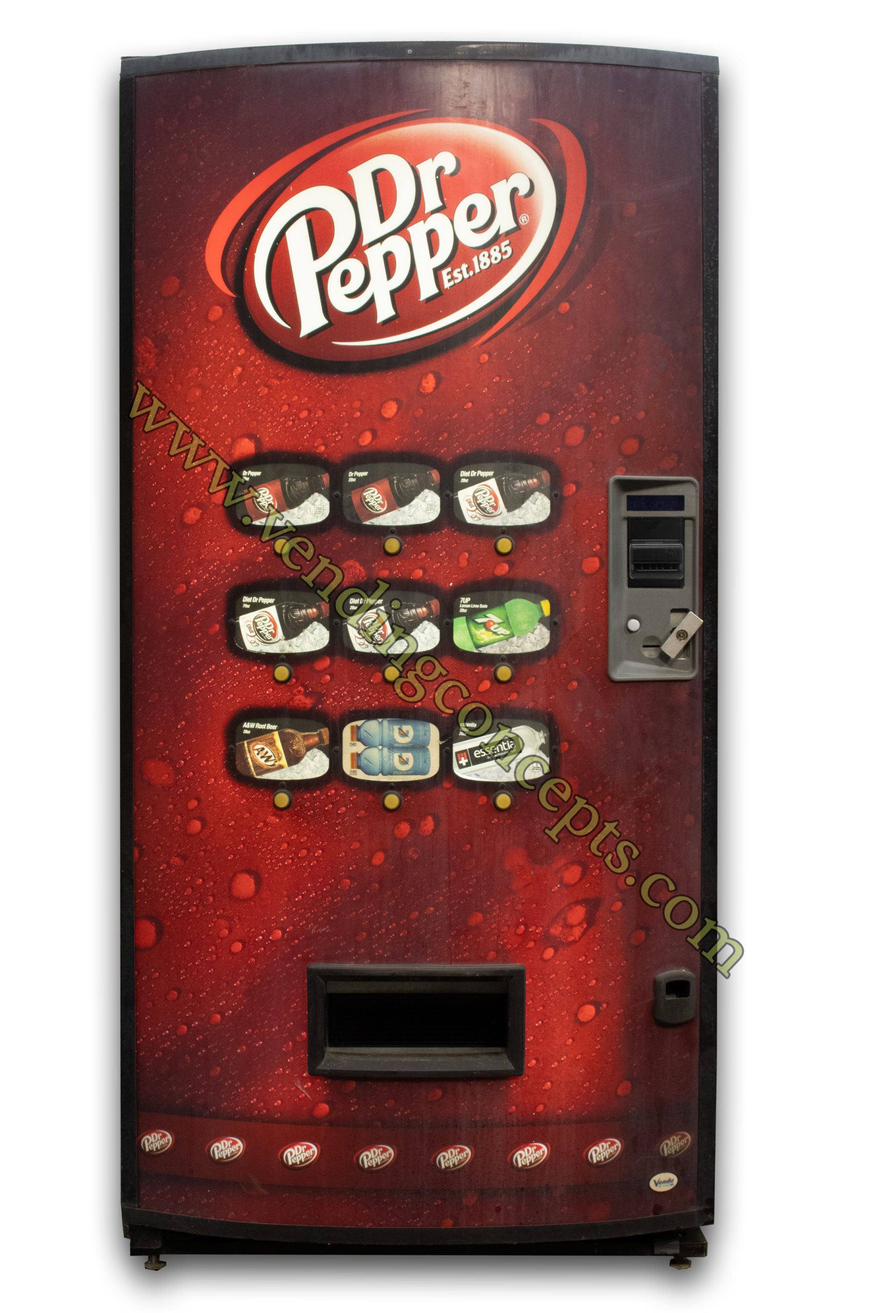 Dr. Pepper ビンテージライト アドバタイジング Retro Dr. Pepper