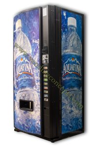 Refurbished Dixie Narco 600E Aquafina Soda Vending Machine, 9 Selections view 3