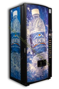Refurbished Dixie Narco 600E Aquafina Soda Vending Machine, 9 Selections view 2