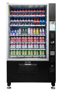 VC 7212-10D ADA Black Drink Vending Machine, 72 Selections view 1