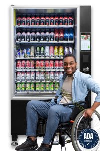 VC 7212-10D ADA Black Drink Vending Machine, 72 Selections view 3