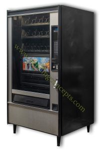 Refurbished Crane National 497 Combo Snack and Drink Vending Machine view 3