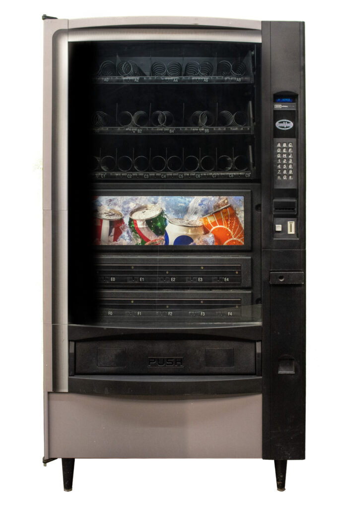 Crane National 797D Combo Snack and Drink Vending Machine