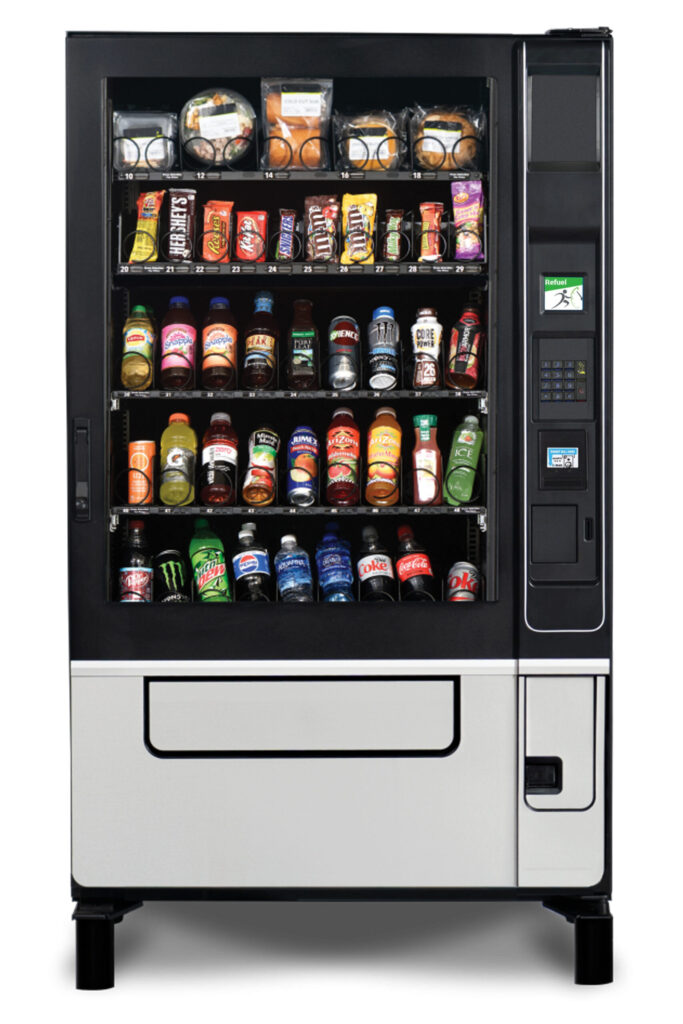 Wittern Evoke ST 5-Wide Combo (36250012) Snack and Drink Vending Machine