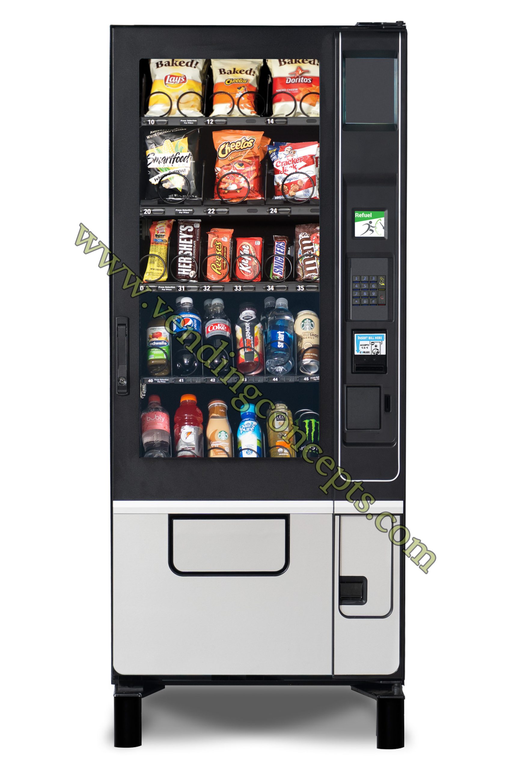 Wittern Evoke VT 3 Wide Combo (36243012) - Vending Concepts