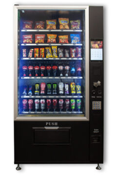 VC 7210-10C Large Black Refrigerated Combo Machine