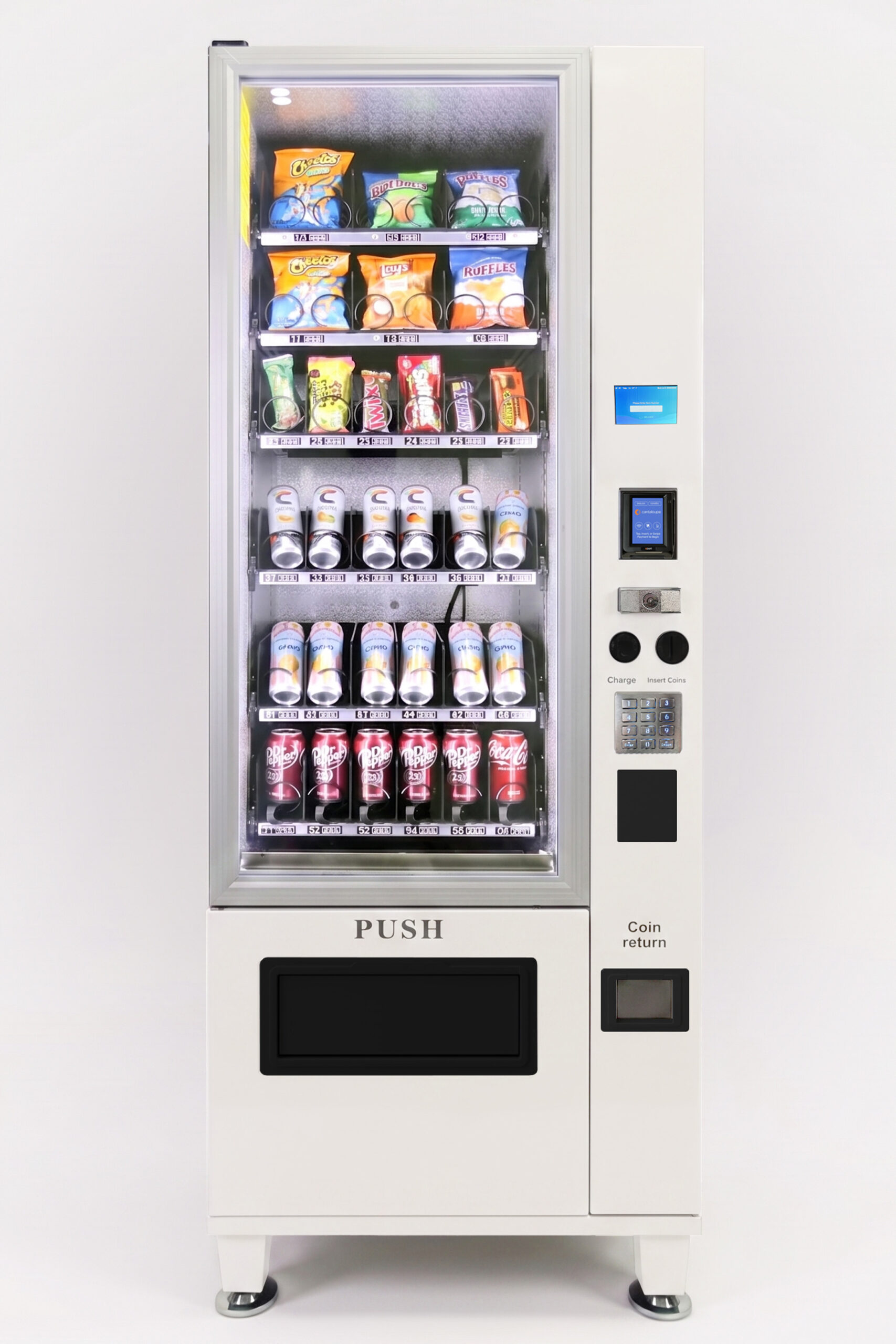 VC 7206-5C Small White Refrigerated Combo Machine