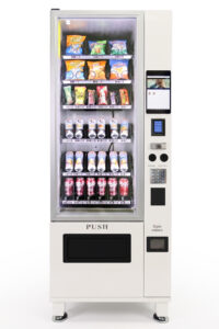 VC 7206-10C Small White Refrigerated Combo Machine w/10” Touchscreen view 1