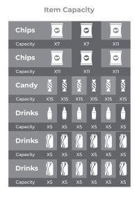 VC 7206-5C Small White Refrigerated Combo Machine view 2