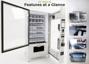 New VC 7210-10D ADA Soda Vending Machine, 30 Selections view 2