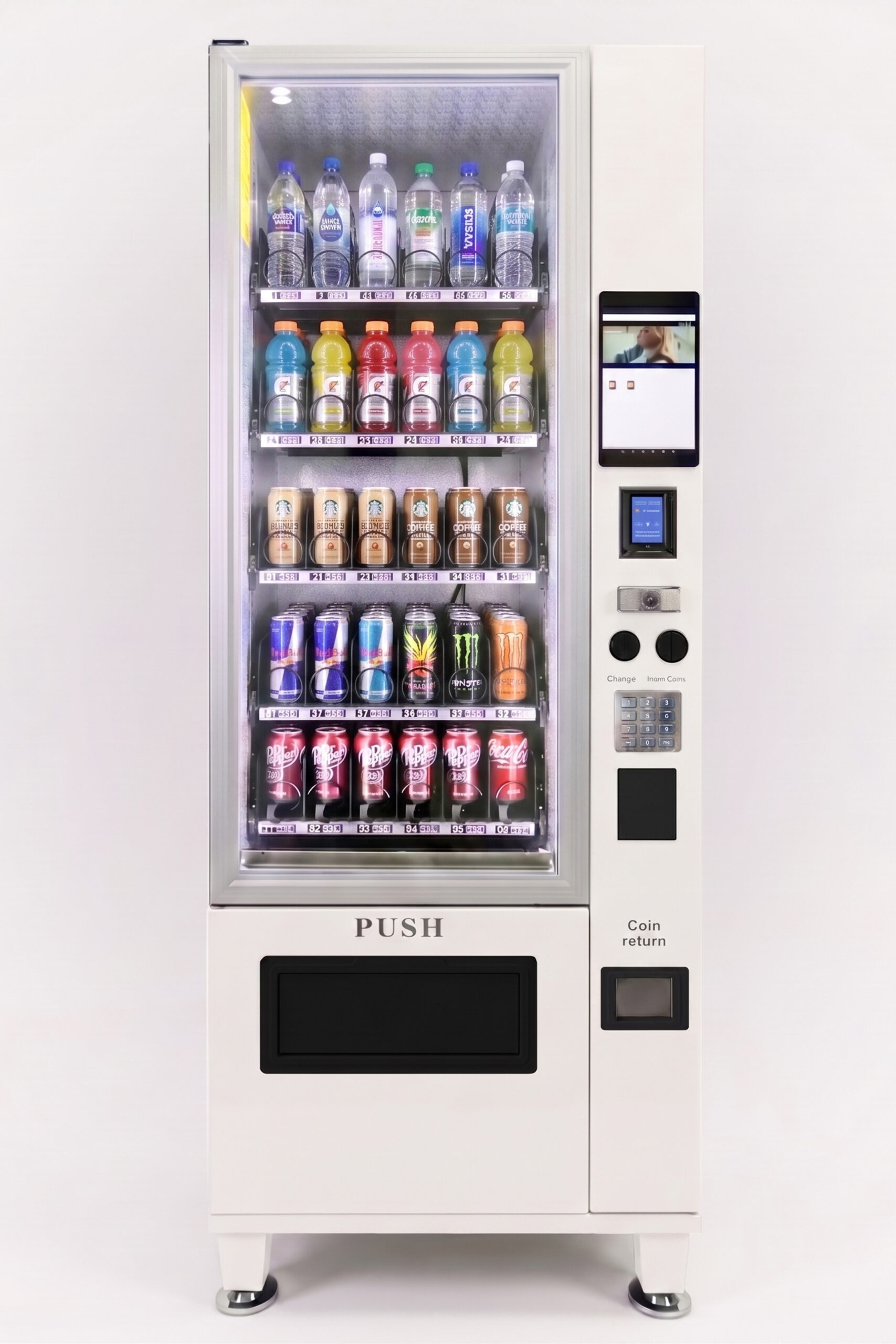 VC 7206-10D ADA White - Vending Concepts