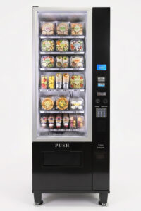 New VC 7206-5F ADA Black Fresh Food Vending Machine, 24 Selections
