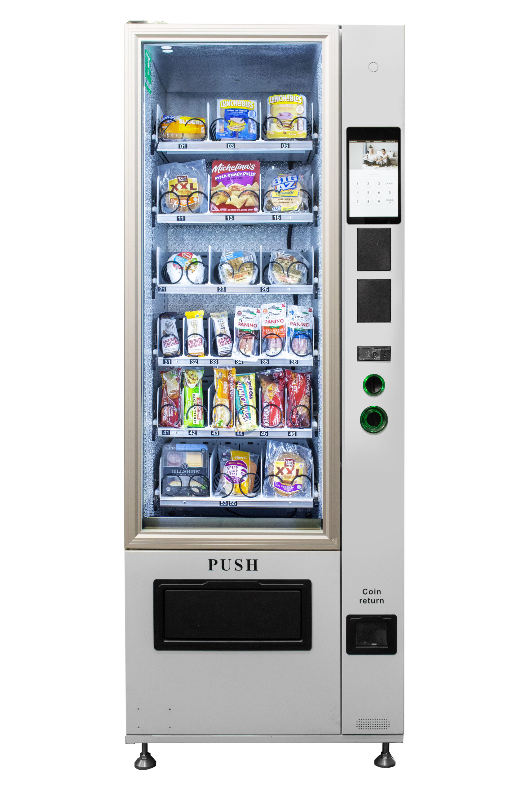 VC 7206-5F ADA White - Vending Concepts