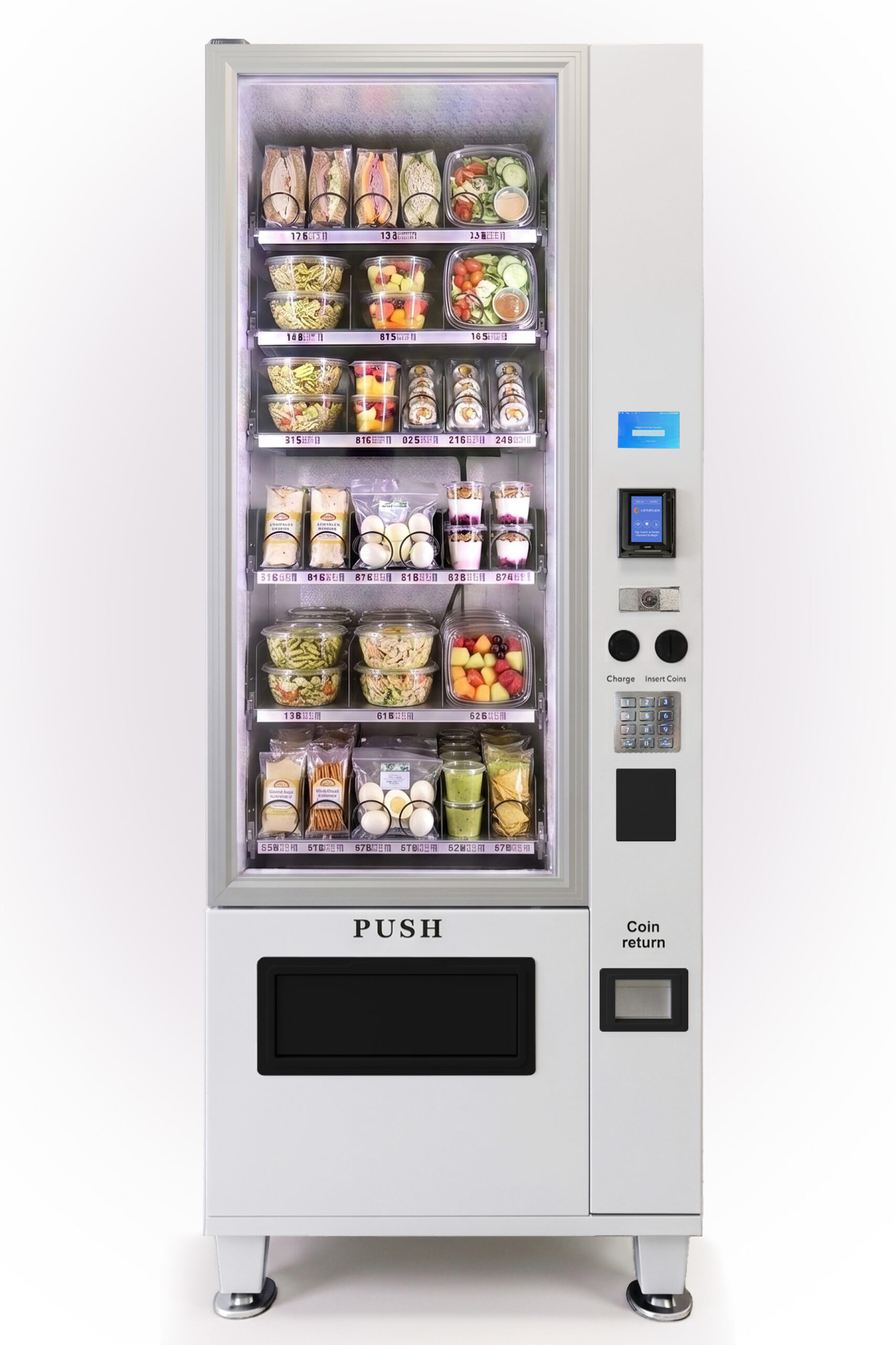 VC 7206-5F ADA White - Vending Concepts