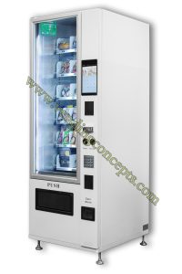 VC 7206-10F ADA White Food Vending Machine view 4
