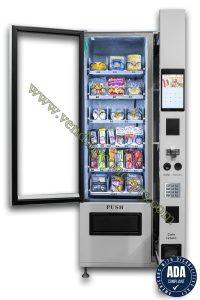 VC 7206-10F ADA White Food Vending Machine view 2