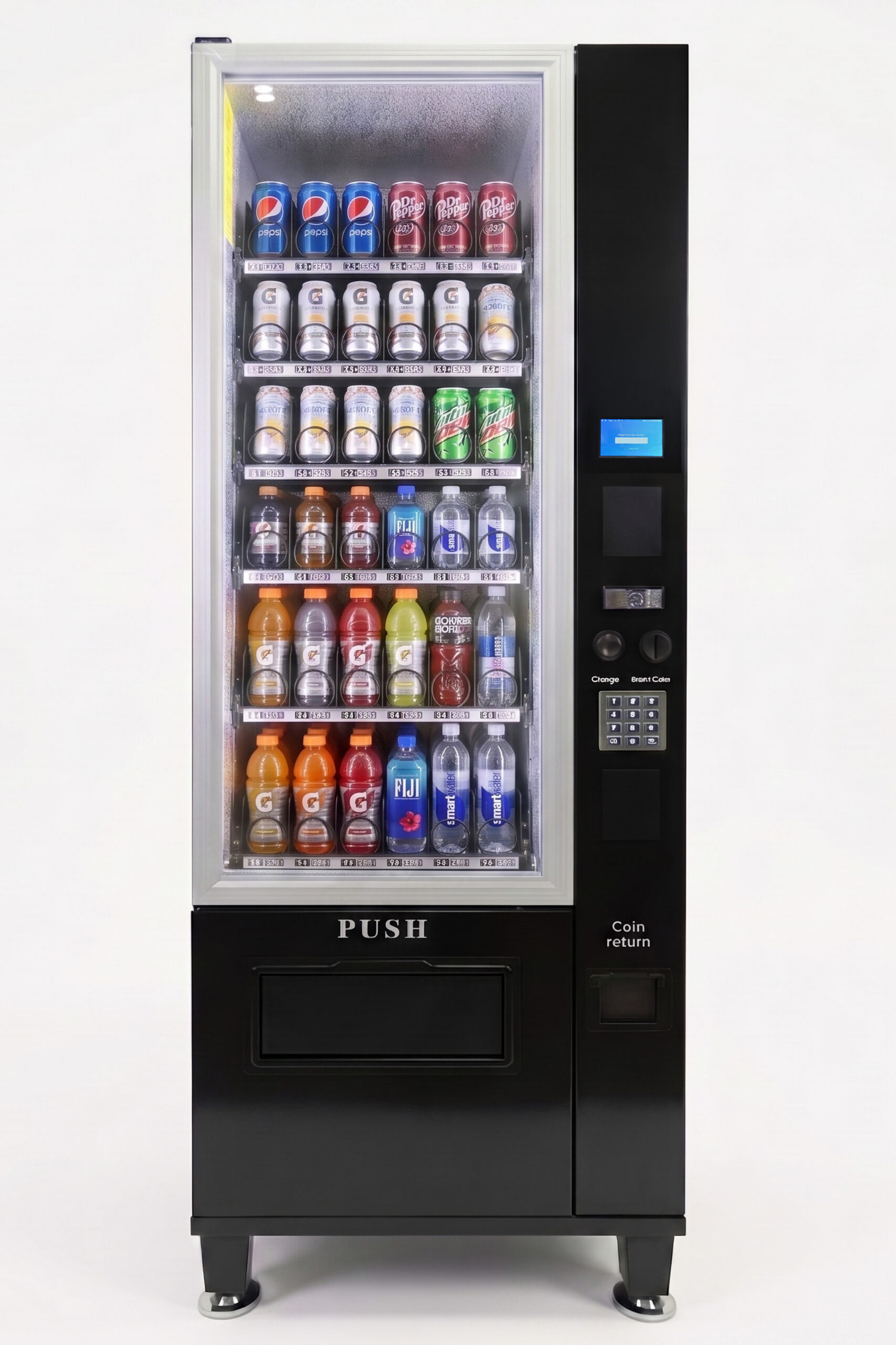 VC 7206-5D ADA Black - Vending Concepts