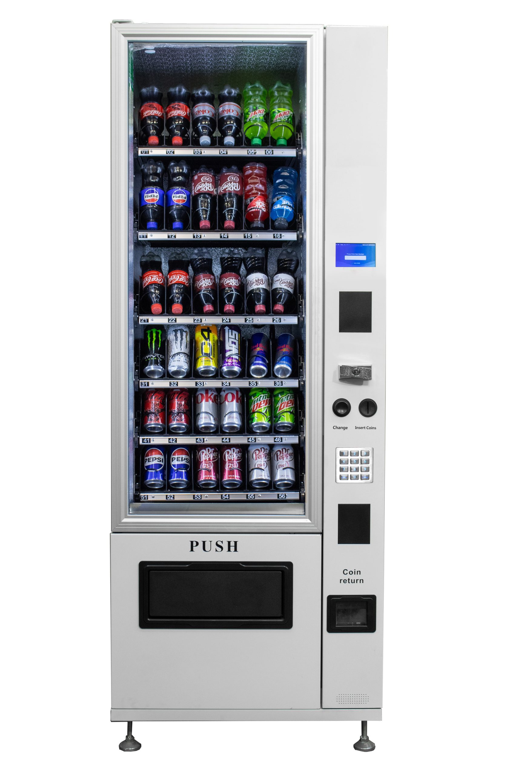 VC 7206-5D ADA White - Vending Concepts