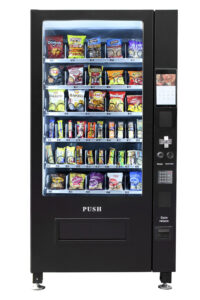 VC 8010-10S ADA Black Snack Vending Machine view 1