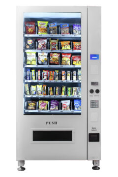 VC 8010-5S Large White Ambient Snack Machine