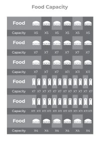 VC 7212-10F ADA White Food Vending Machine, 48 Selections, 200 Items Capacity view 2
