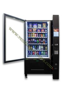 New VC 9009-10C ADA Black Combo Snack and Drink Vending Machine, 27 Selections view 4