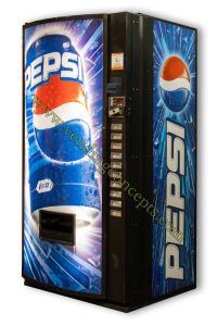 Refurbished Royal Vendors 650 Pepsi Soda Vending Machine, 10 Selections, 650 Drinks Capacity, Credit Card Reader Compatible view 3