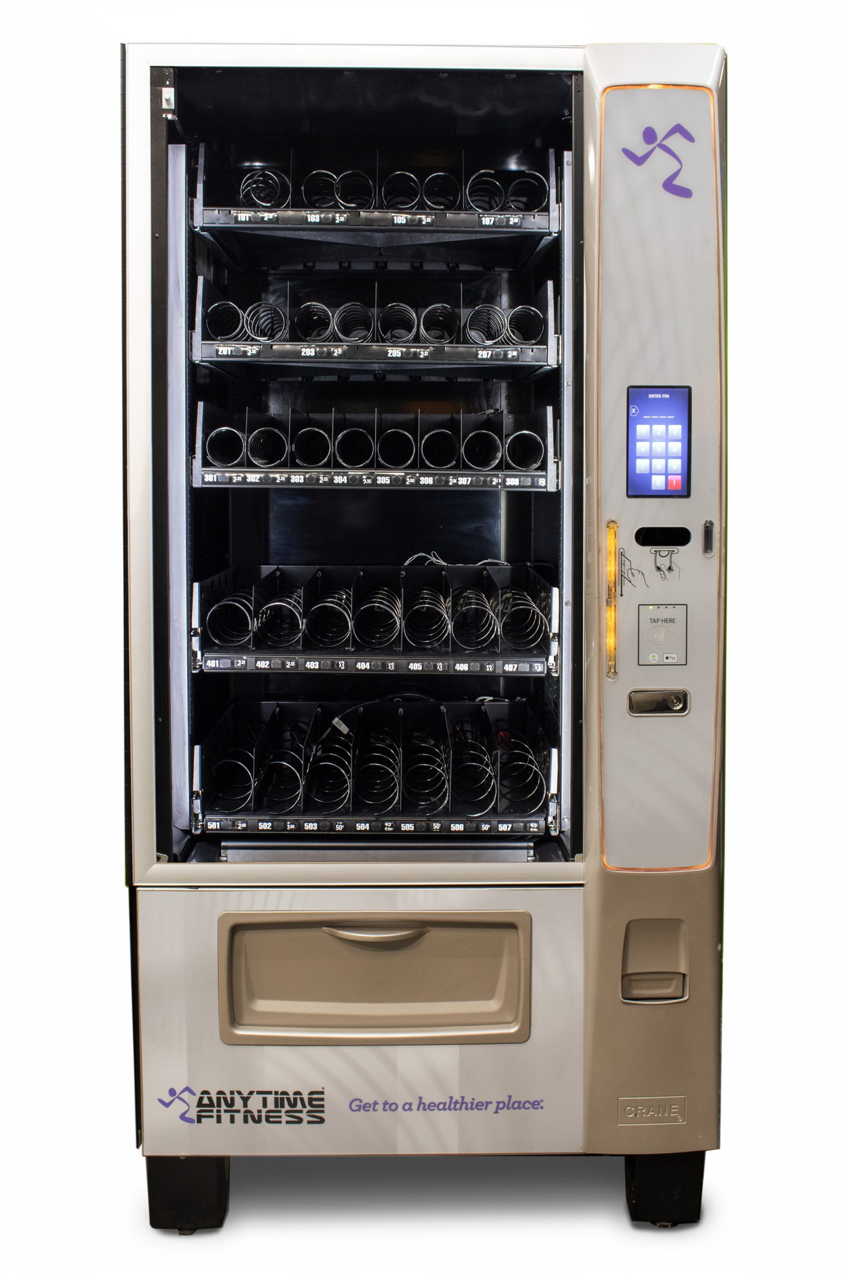 Refurbished Crane National 471 Anytime Fitness Combo Snack and