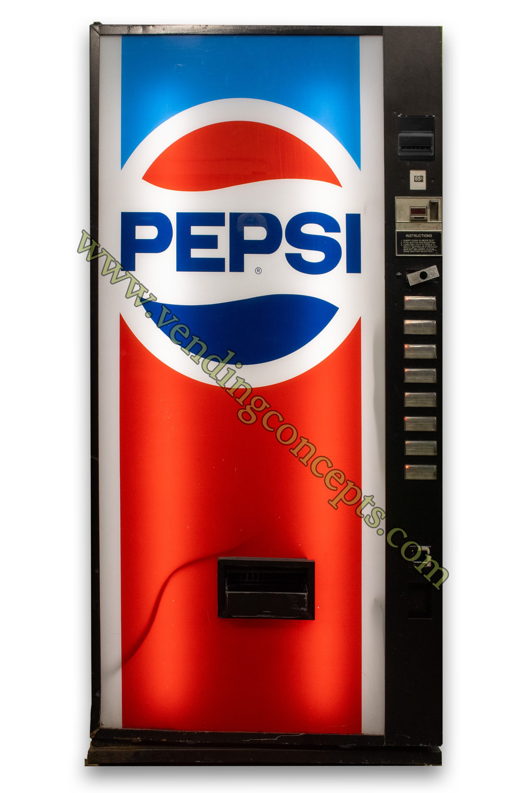 Dixie Narco 368M/8 Pepsi - Vending Concepts