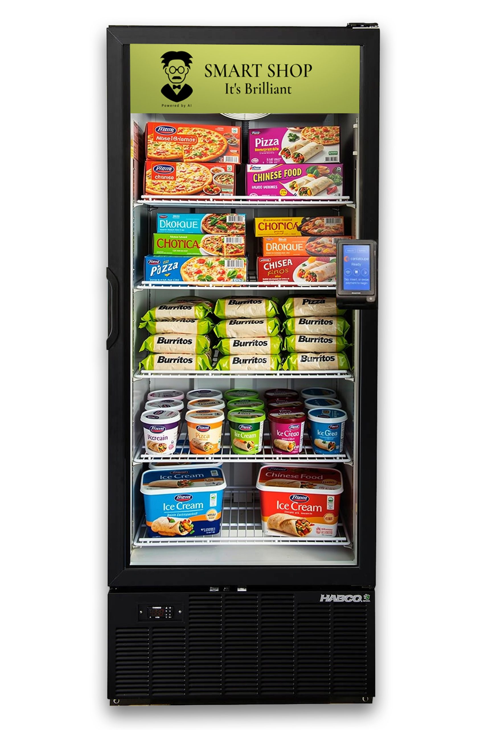 スマートshops Smart Shop Freezer Habco SF28HC - Vending Concepts