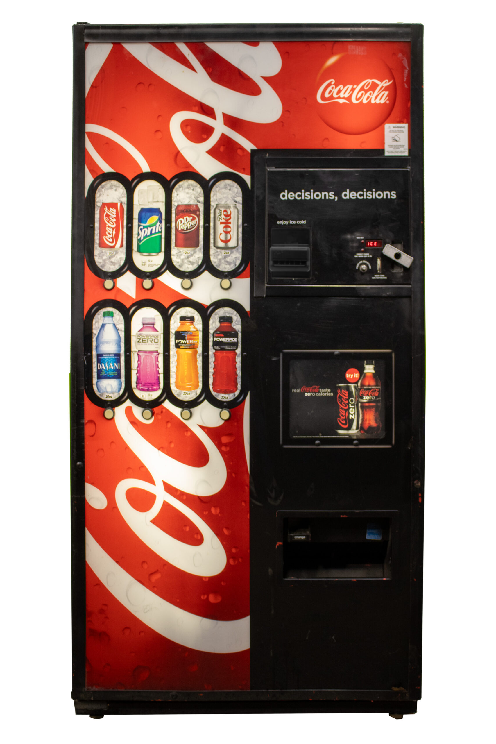 コカレロタワー Refurbished Royal Vendors 660 Coke Chameleon Wavefront Soda