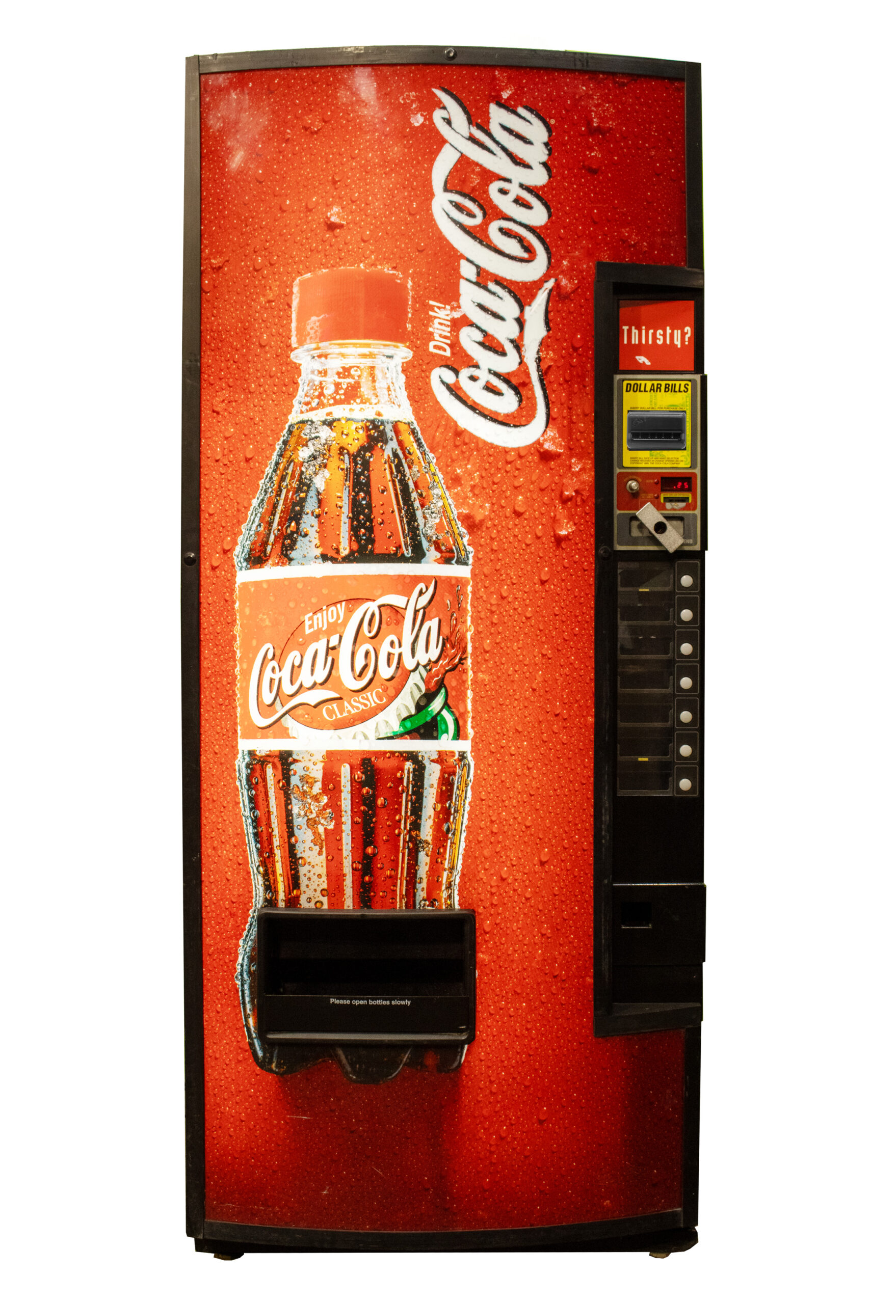 Refurbished Royal Vendors 550 Drink Coca-Cola Soda Vending Machine