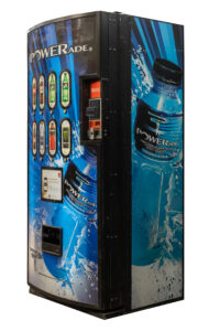 Refurbished Royal Vendors 804 Chameleon Powerade Soda Vending Machine, 8 Selections, 800 Drinks Capacity, Credit Card Reader Compatible view 3