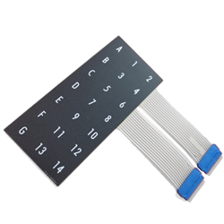 Automatic Products - Selection Pad Membrane, 6000/7000