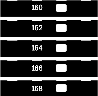Automatic Products - Studio Item Labels, 160 to 168 Pastry and Snack, 17400171