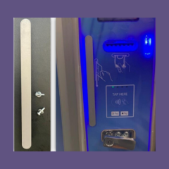 National - Credit Card Reader Blockout Plate, Crane Media