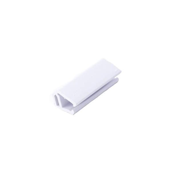 Vendo - Gauge Bar Clip, Short, White (12 oz Can)